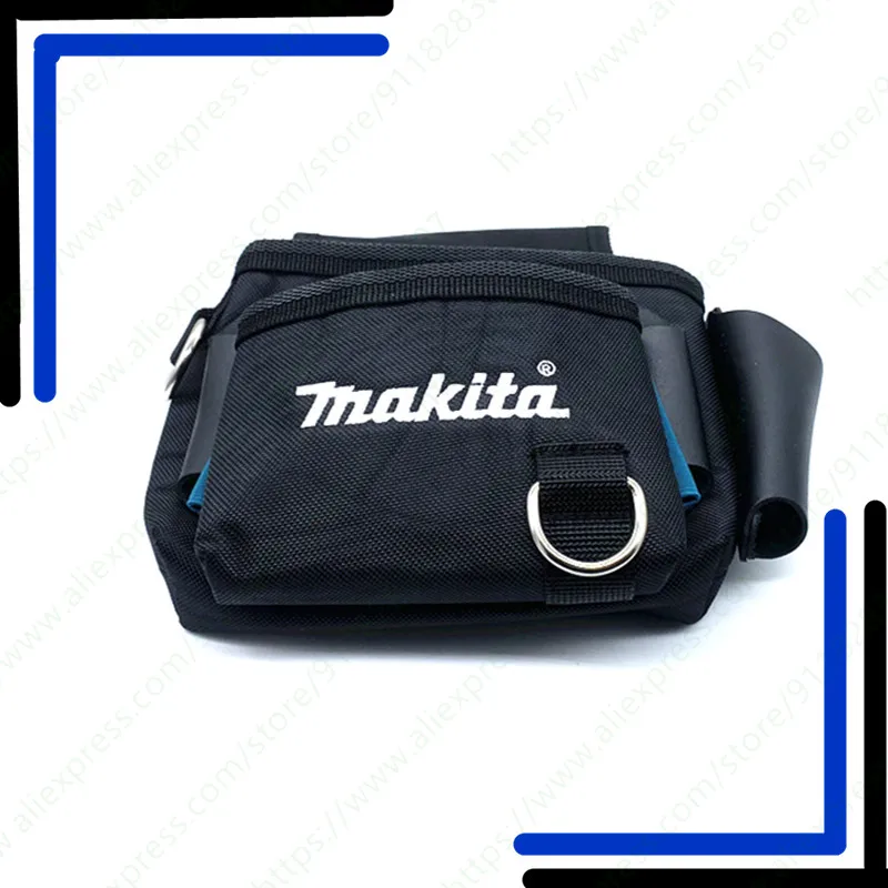 Makita 2-карманные крепления для гвоздей, инструмент, поясная сумка, держатель, универсальная ручная дрель, многофункциональная сумка для переноски на талии