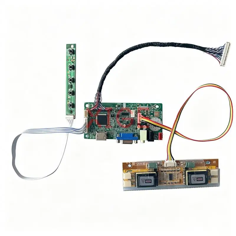 Display Drive Controller Board Fit LM201WE3 M201EW02 MT216WW01 LM201WE4 4-CCFL 1680*1050 30 Pin LVDS VGA+HDMI 1680x1050 Kit DIY