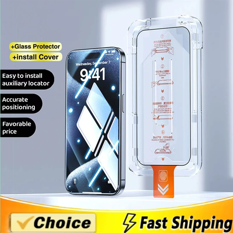 

Dust Free Proetctive Glass HD Screen Protector For Xiaomi Mi 14 13 Lite 13T 12T 11T Poco X6 Pro X5 X3 NFC F6 F5 C65 M6 M5s M4 M3