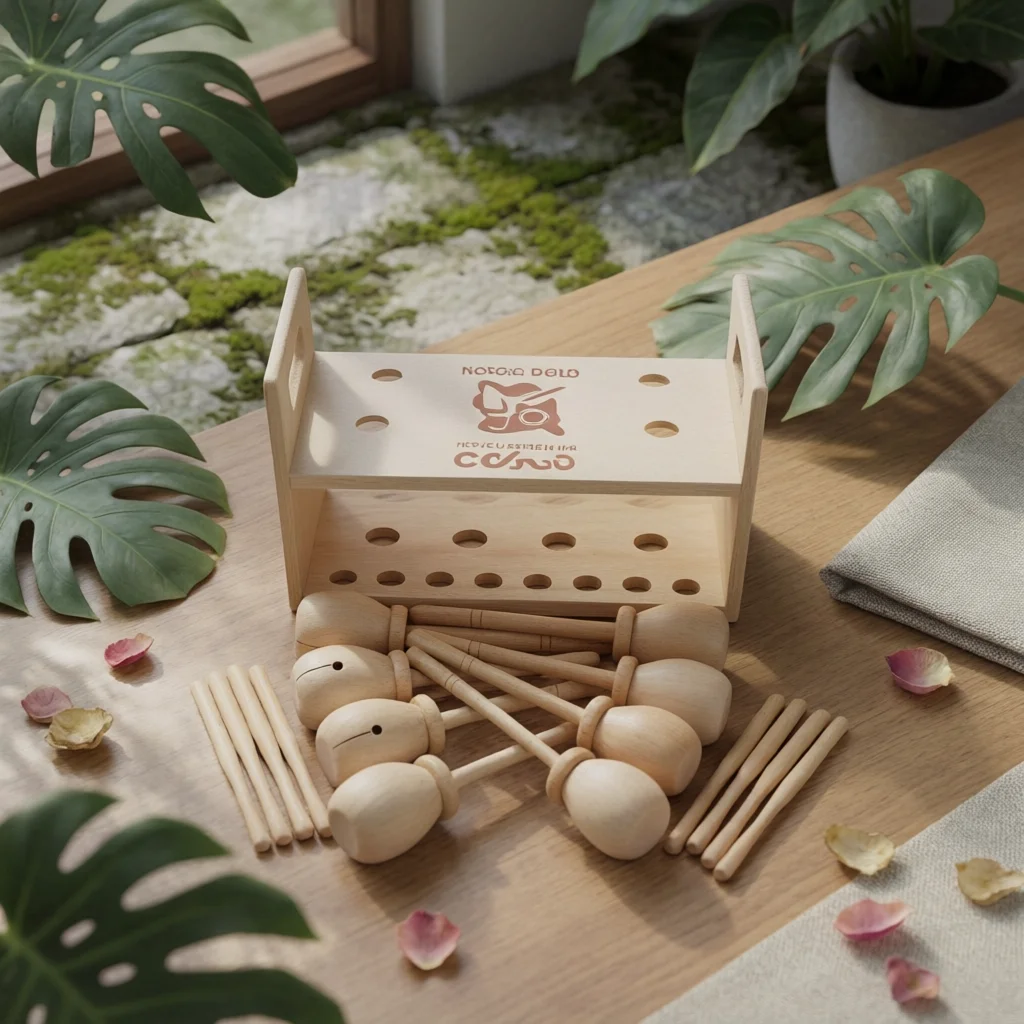 wooden-bangzi-clappers-with-storage-box-portable-rhythm-clapper-set-percussion-percussion-instrument-crisp-acoustic-quality