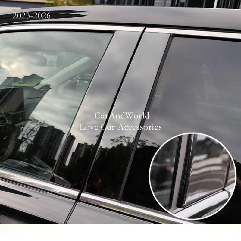 

Для Honda CRV CR-V 2017-2026 дверное окно из нержавеющей стали, B/C, накладки на колонны, чехлы на центральные стойки, автомобильные аксессуары