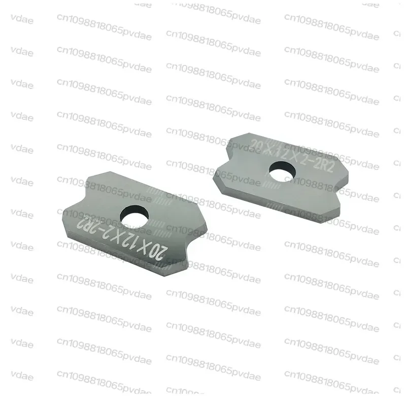 High Quality Carbide Woodworking Scraping Knives Scraping Blade 20X12X2mm for Edgebanding Machine  Accessories 10PCS/Box