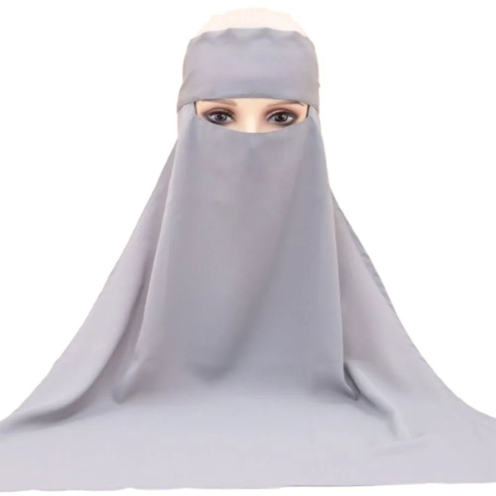 

Мусульманские женские шарфы с завязками на спине, легкий эластичный головной убор Ниды, пустой топ, однослойный исламский платок
