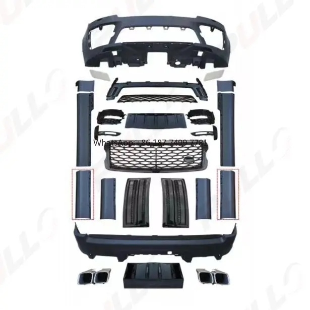 

Body Kit for Range Rover Vogue 13-17 Upgrade SVO Edition Sport Style Body Kit for . with Front and Rear Bumper