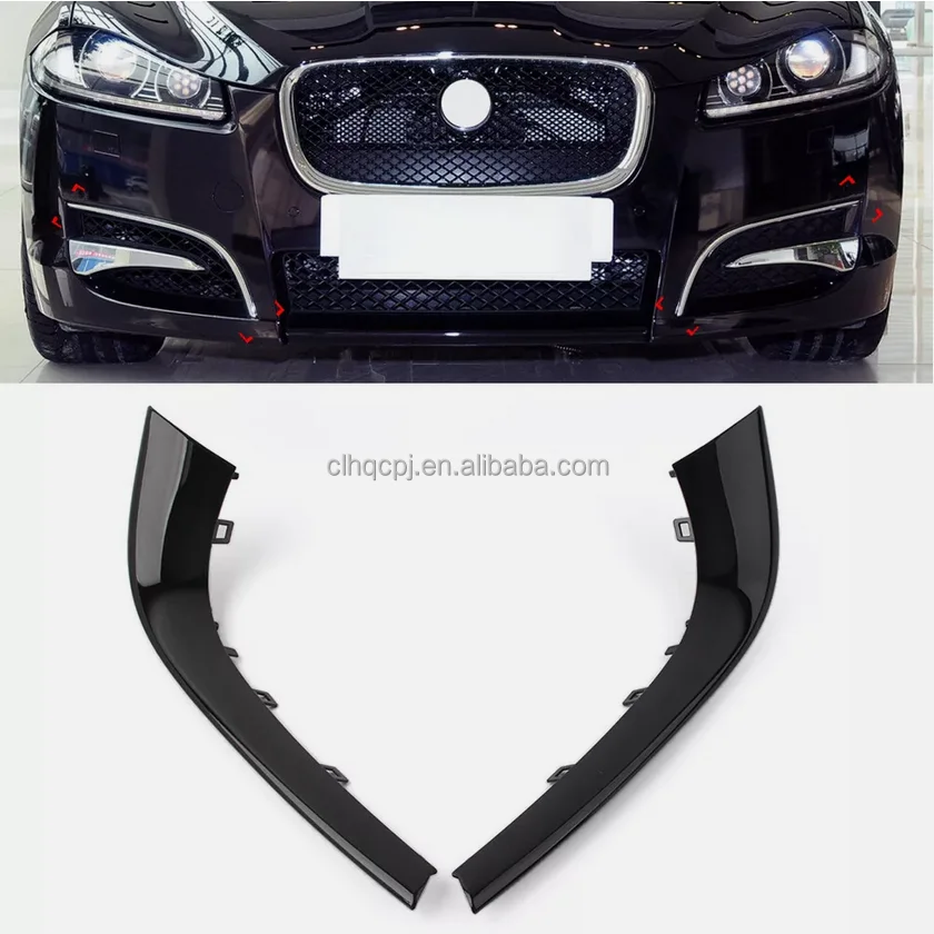 

For Jaguar XF 2012-2015 3.0T with sport style C2Z16214 C2Z16218 C2Z20500 C2Z20504 bumper side molding strip finisher trim