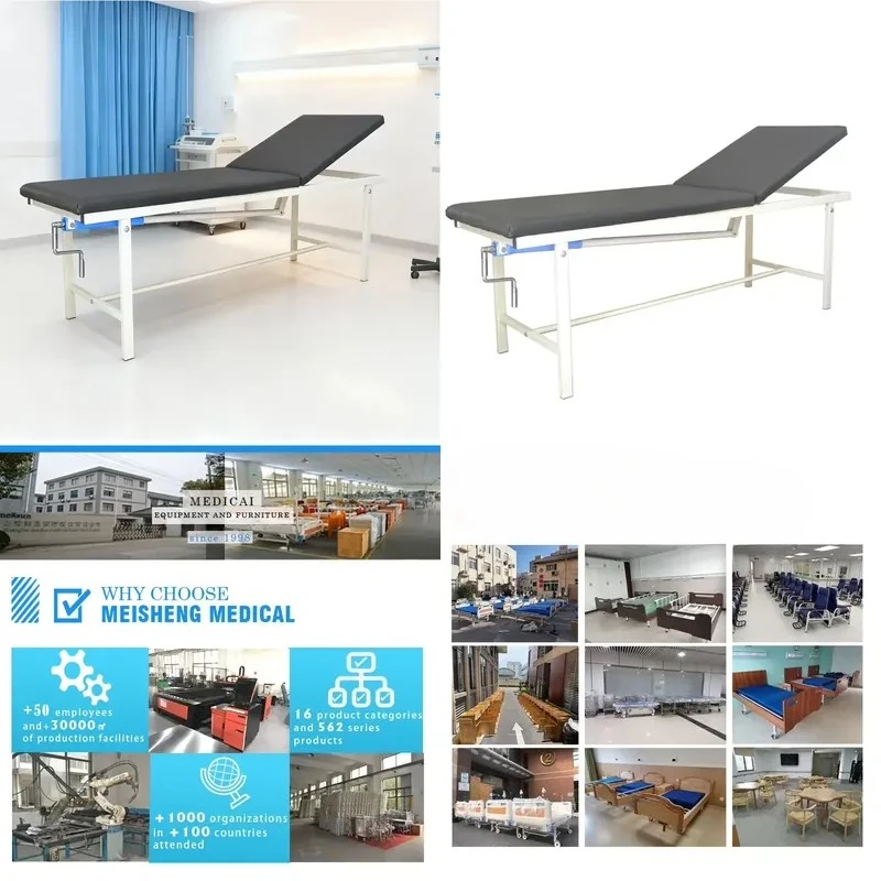 for Three Function Electric Hospital Examination Bed Cast Aluminum Structure Dynamic Capacity 250KG