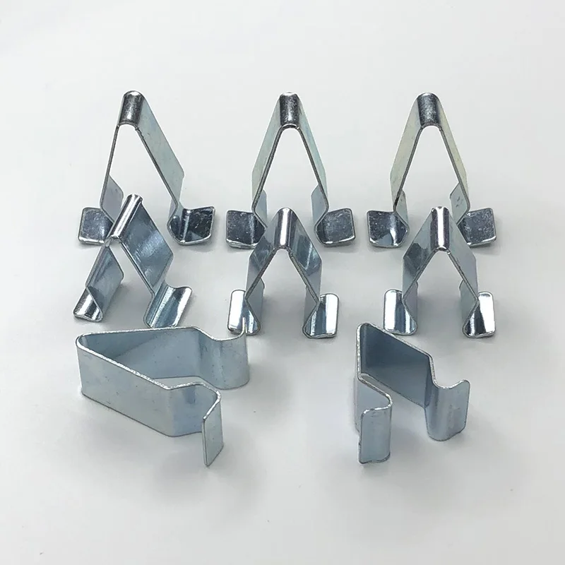 5-50x Splitter Auto Tür Trim Panel Futter Clips Metall Innen Polsterung Retainer Niet Auto Fastener Clip für VW Audi Seat Skoda – Detail 8
