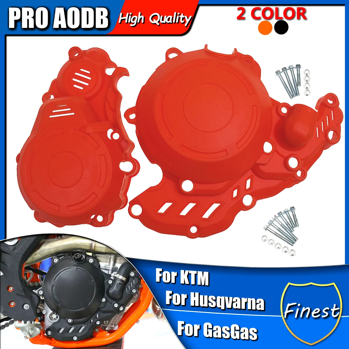 

Clutch Cover Guard Ignition Protector for KTM Motorcycle 250 350 EXC-F SX-F XC-F XCF-W FREERIDE for Husqvarna FC FE FX 2016-2023