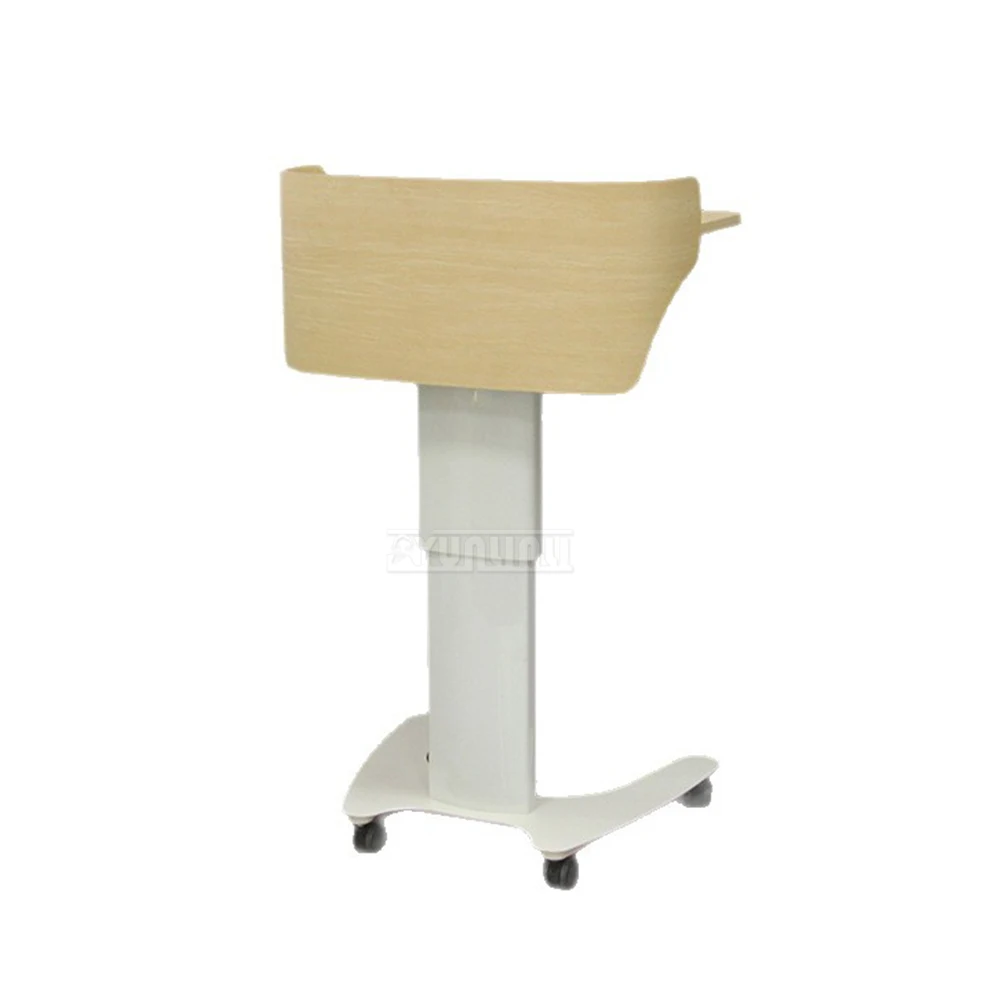 Classroom welcome podium, Solid wood lectern, mobile speech platform, lifting and hosting platform