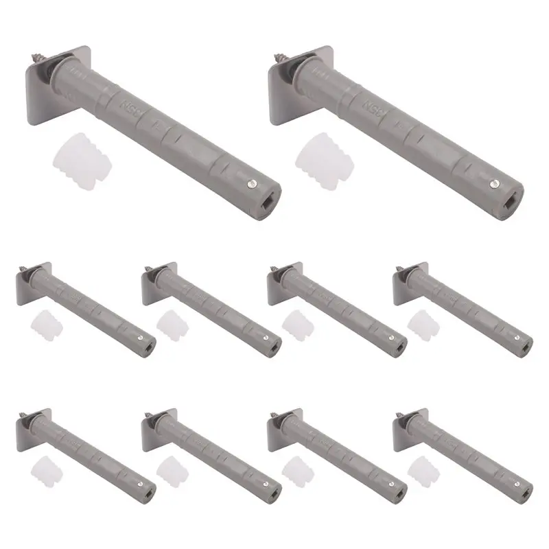 Multifunction Push To Open Cabinet Hardware 10Pack Push Latch & Lock For Door Touch Latches And Catch Push Release Drawer