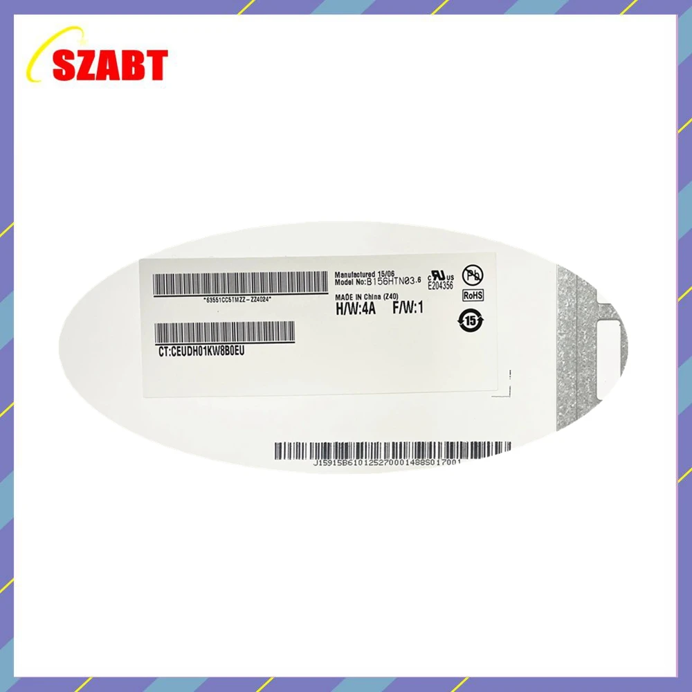 15.6 Inch Slim LED matrix For HP Elitebook 850 G1/850 G2/850 G3/850 G4 laptop lcd screen panel Display Replacement