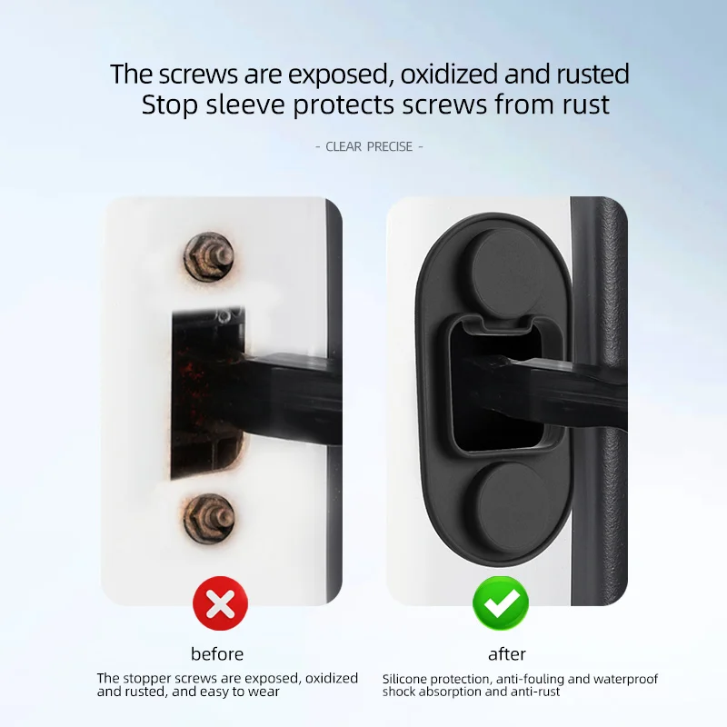 مناسبة ل 2025 فولكس فاجن باسات 330 غطاء قفل باب السيارة قفل مشبك سيليكون صدمة وسادة الغطاء الواقي