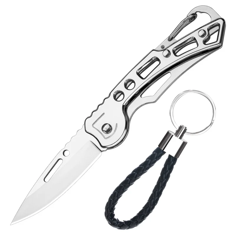 2024 New Outdoor Folding Knife Sst Fruit Knife Edc Portable Keychain a Folding  Multifunction Pocket