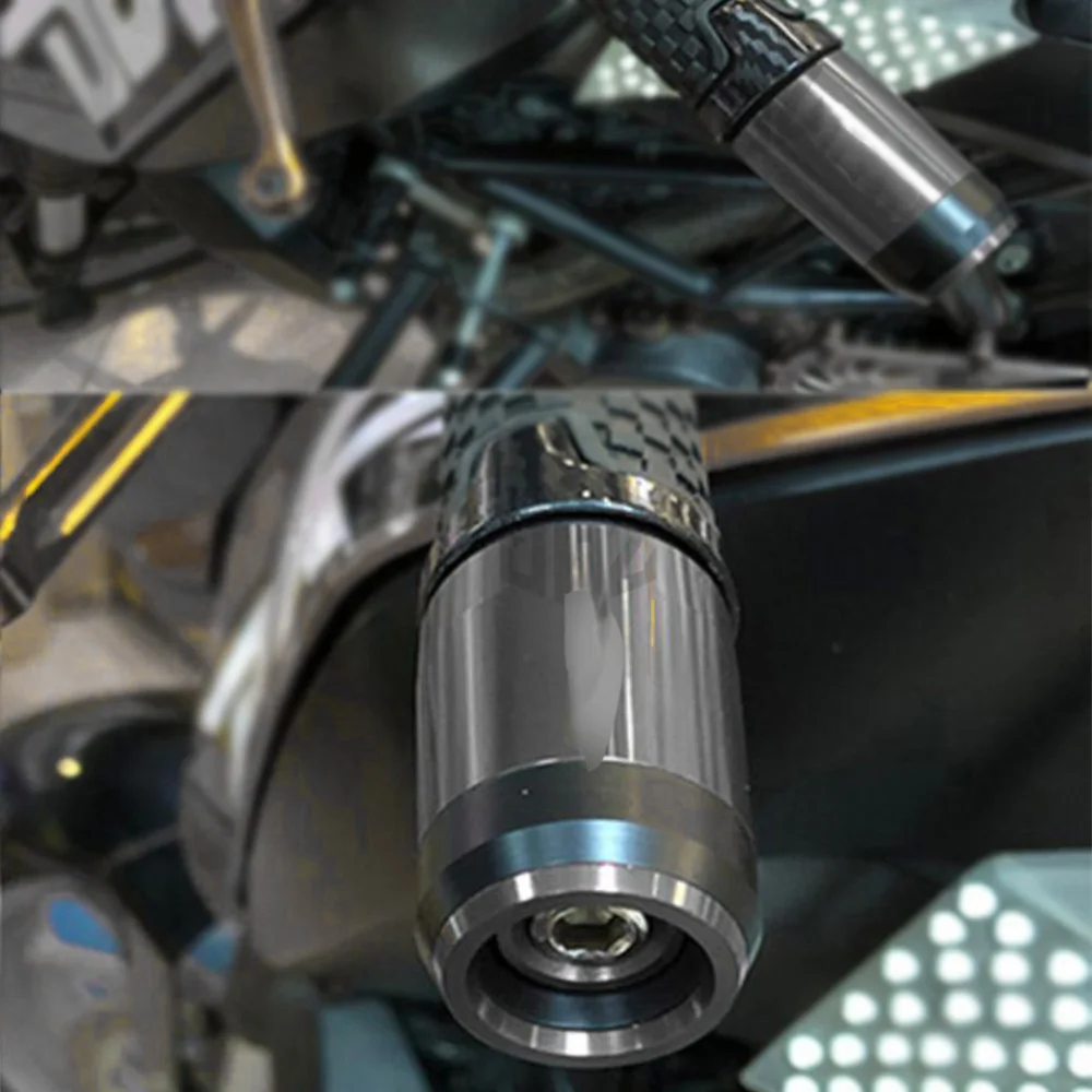 Motorcycle Handlebar Grips Plug CNC Aluminum Bar Ends Balance Sliders For PIAGGIO TYPHOON X7 X9 X10 MP3 300 500 Medley Beverly