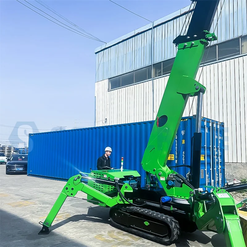 8 Ton Crawler Spider Crane Manufacturer, Professional Heavy Lifting Spider Crane Price List 2026