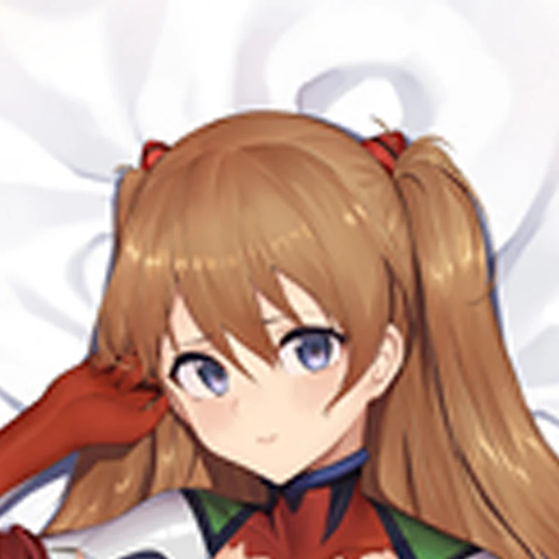 

New Pattern Anime Asuka Langley Soryu Dakimakura Hugging Body Pillow Cover Case double-sided printing‌