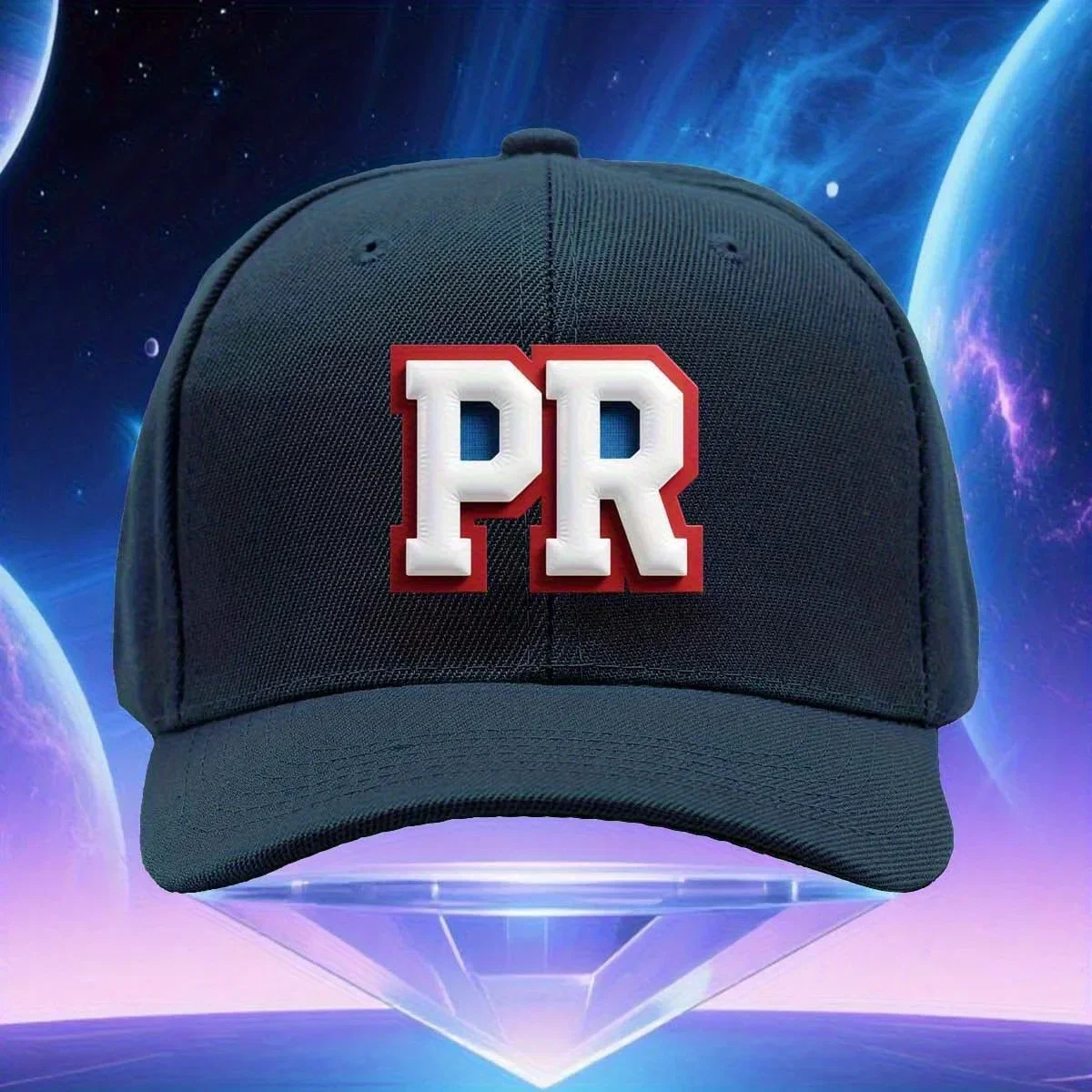 Customization Baseball Cap Puerto Rico Flat Button Hat Flag Flat Bottomed Billico Baseball Acrylic Cap Unisex