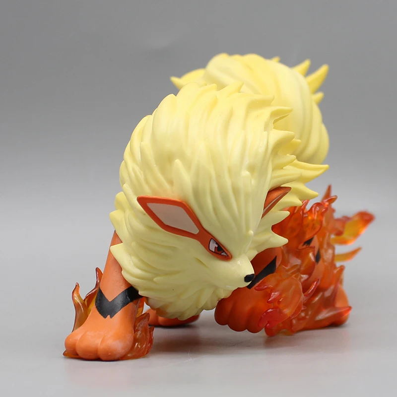 Anime Pokemon Action Figure Arcanine Figuras Toys 10cm Manga Figurine PVC GK Statue Collection Model Ornaments Gift for Children