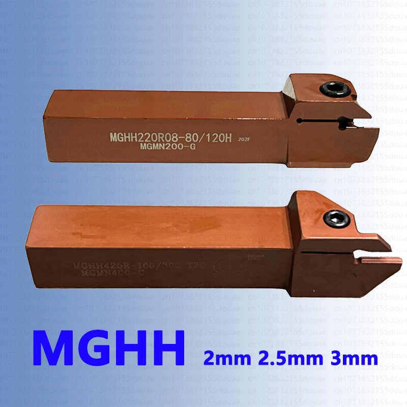 MGHH320 MGHH216R MGHH220R MGHH2.520R Antiarc Face End Turning Tool Holder CNC MGHH 320 216 Spring Steel 20/36 30/50 50/80 80/120