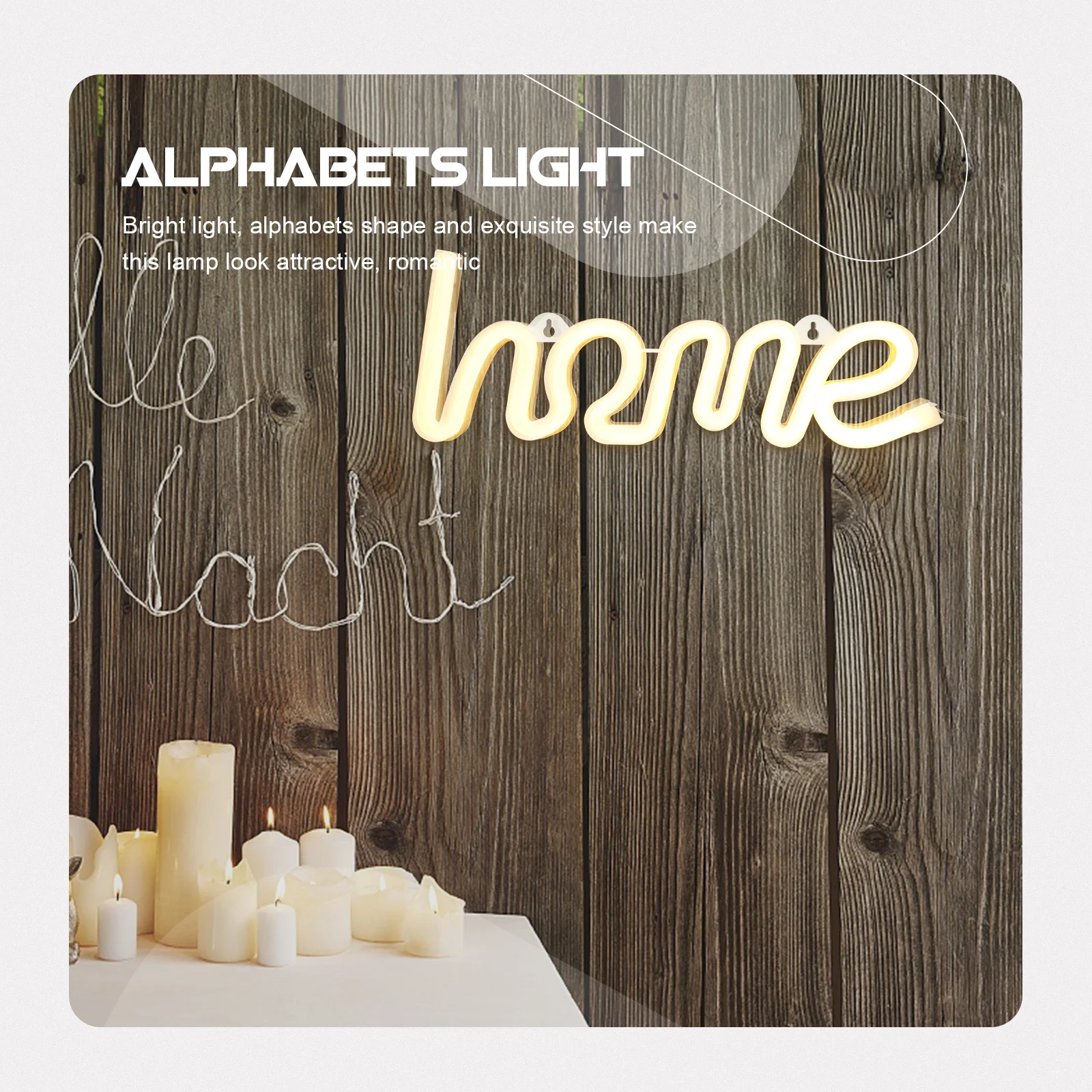 

Creative Alphabet Neon Light Up Sign Decorative Neon Lamp Home Decor Birthday Wedding Festival Night Lamp Light Up Sign