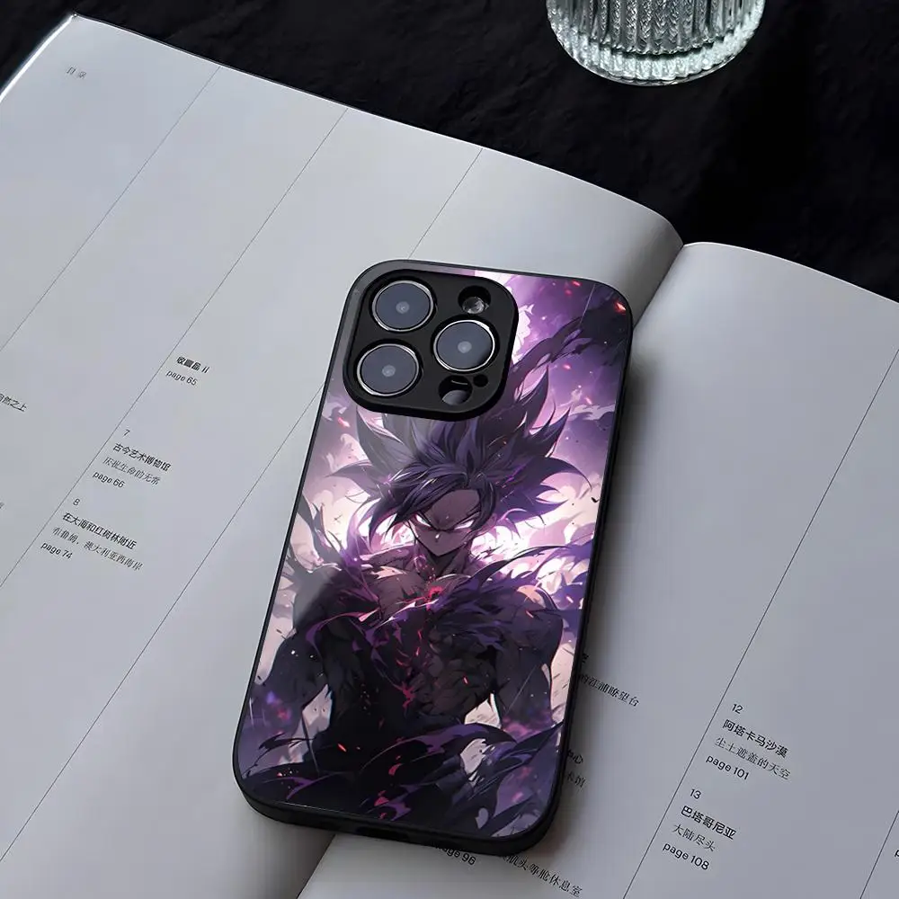 D-DRAGONs B-BALLs Phone Case Tempered Glass For iPhone 13 14 12 15 11 Pro XS Max Plus Mini X XR 8 7 6s SE2020 Coque