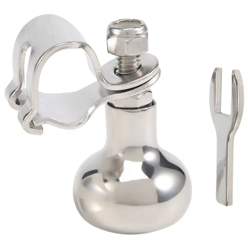 YSS-Universal Stainless Steel Steering Wheel Spinner Heavy Duty Car Truck Marine Boat Handle Suicide Power Knob