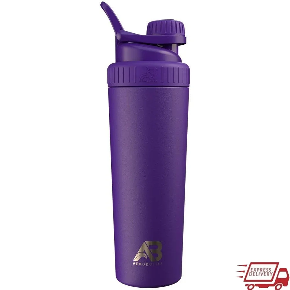 

Insulated Stainless Steel Cryo Shaker Cup with Patented Turbulent Mixing Technology Protein and Pre Workout Drinks