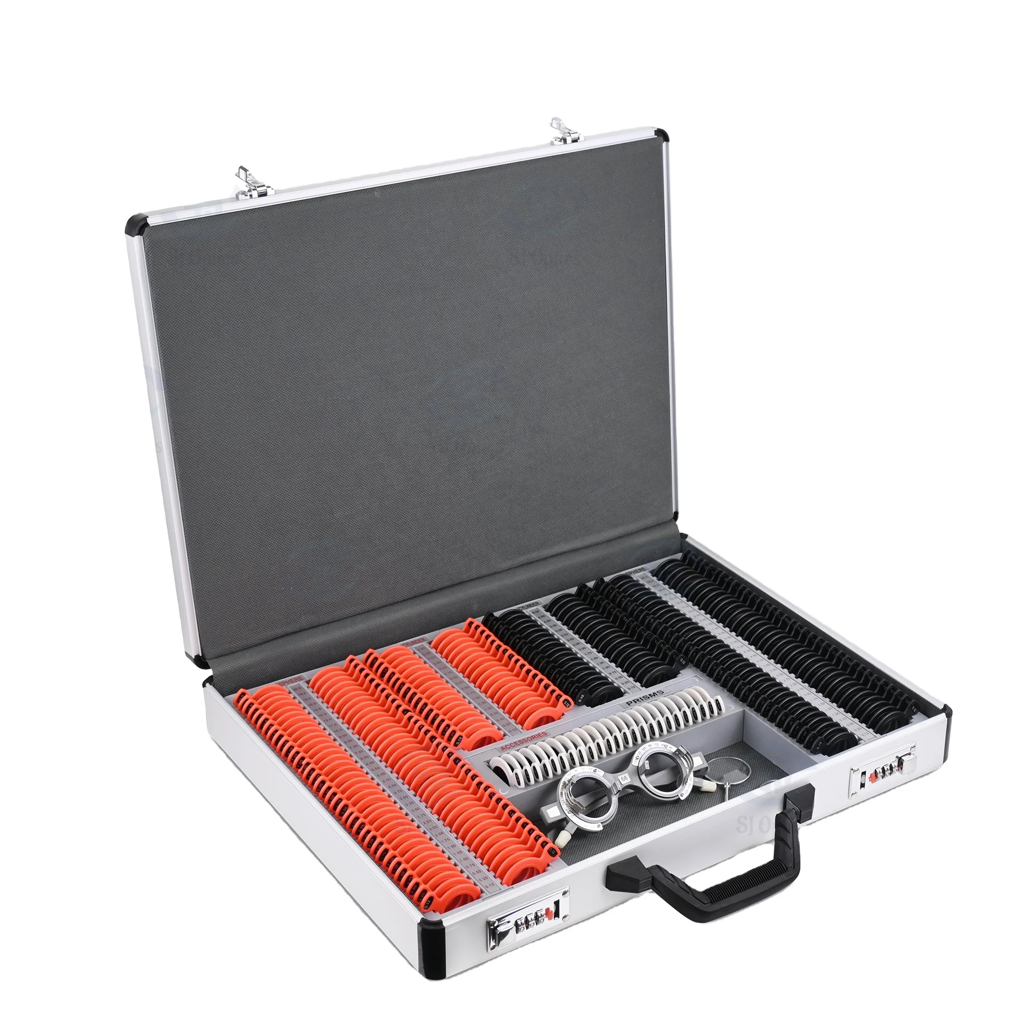 

SJ Optics SL-232 Trial Lens Set Optometry Rim Case Kit with 232js Pieces Trial Lens Set Sl-232 Js-232 Csl-232