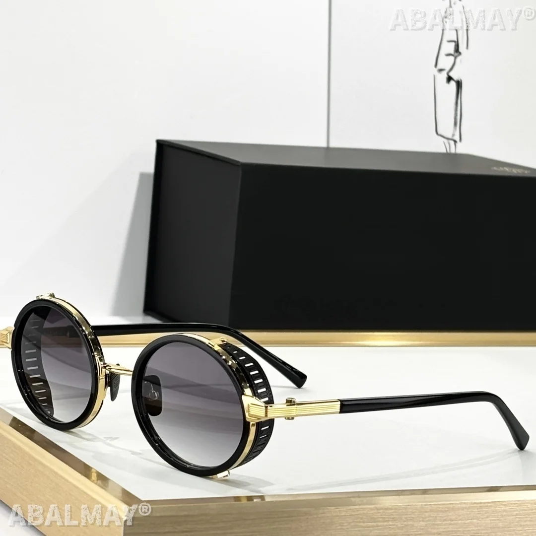 

Top High Quality Sunglasses for Men and Women STEVE SIZE 51-23-145 Style UV400 Retro Fashion Special Design Sun Glasses with box