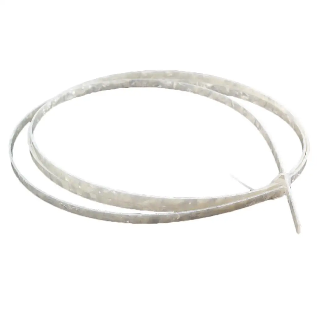 1x White Pearl Binding Purfling Strip for Guitar Bass Ukulele Mandolin Decoration Adornment