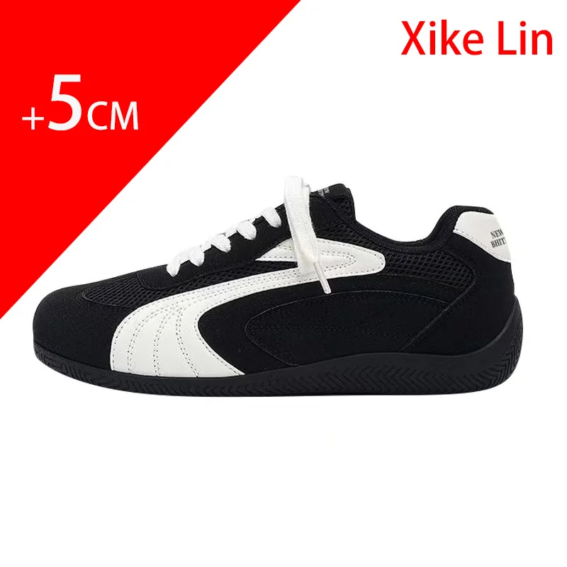 High quality Deen Shoes Waterproof Wear Resistant Lncrease Height by 5 Centimeters Casual Height Increasing Shoes