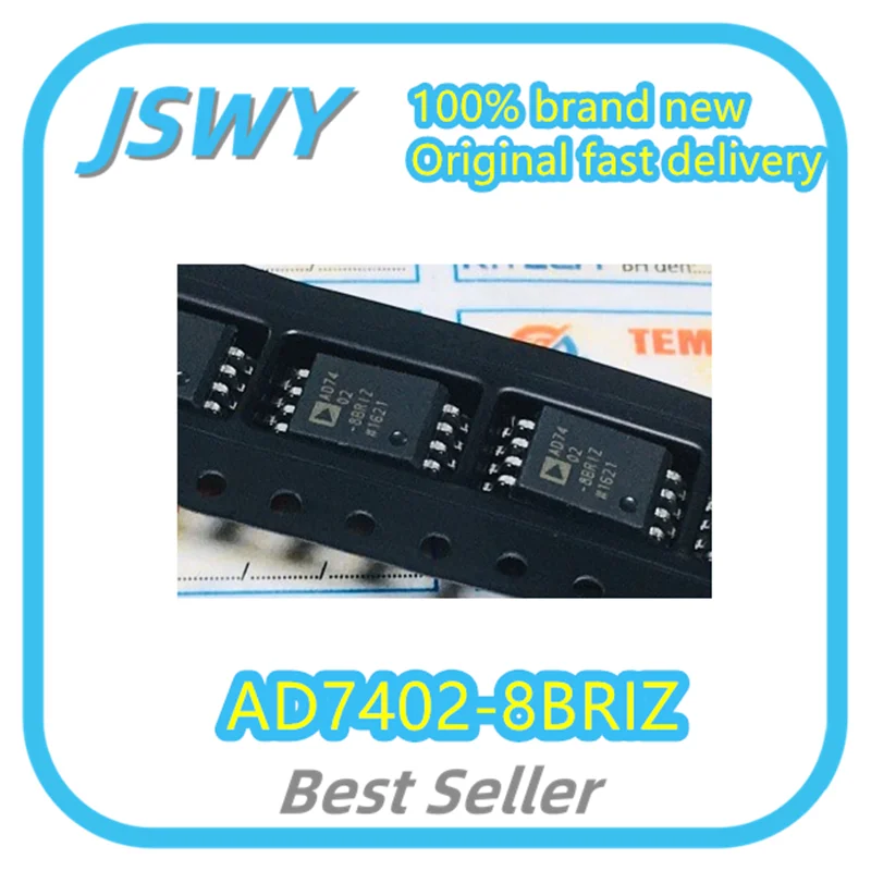 

(5/50pcs) AD7402-8BRIZ AD7402 SOIC8 Digital-to-Analog Converter IC Brand New and Authentic Ships Fast