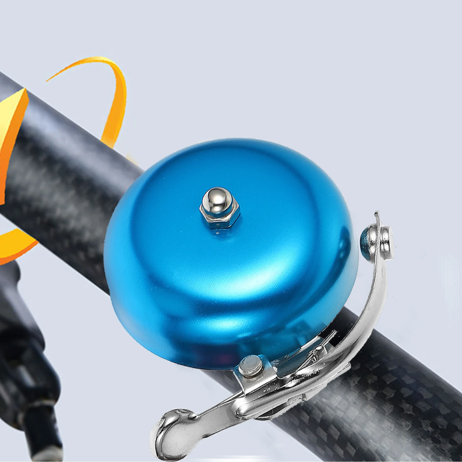 

2pcs Bicycle Bell Blue Red Aluminum Alloy Durable Retro Loud Clear Sound Suitable Mountain Road Folding Bikes Anti Loss Portable