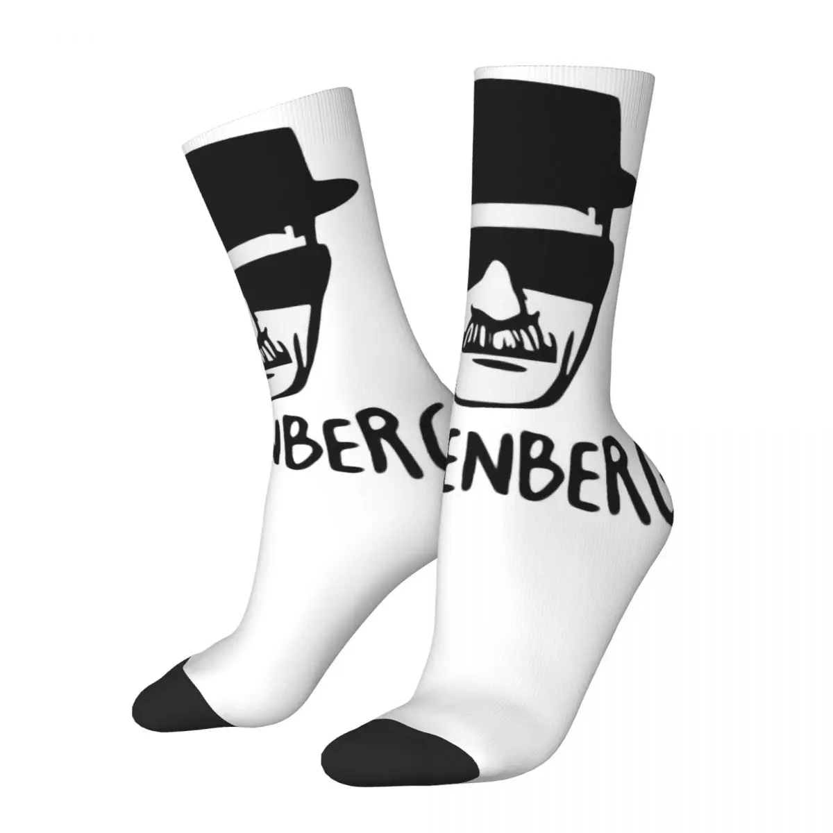 Heisenberg Head Breaking Bad Men Women Socks Leisure Applicable throughout the year Dressing Gifts