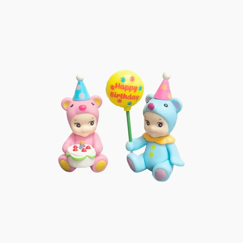 

2026 HOT New Blind Box Birthday Series Animal Anime Figures Ornaments cute Dolls Fans Desktop Car Ornament Christmas Gift