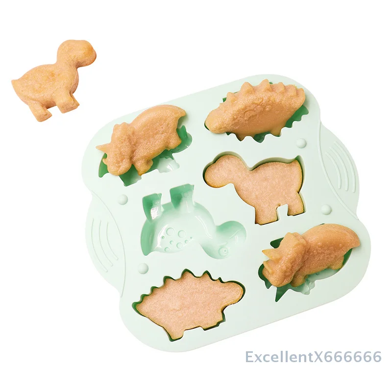 

Silicone Dinosaur Mold, Multi-Purpose Dinosaur Jello Molds Silicone For Kids, Perfect Dinosaur Soap Mold, Dinosaur Baking
