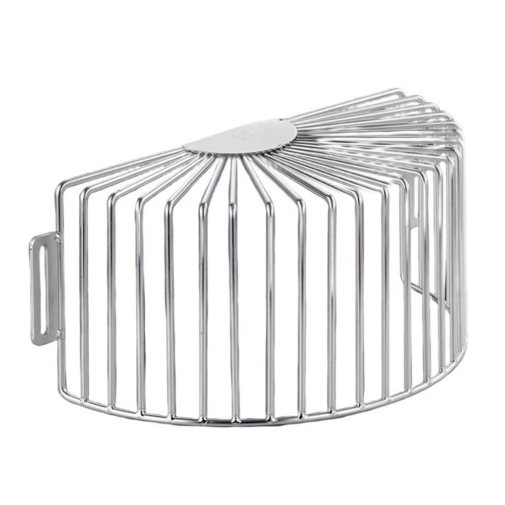304 Stainless Steel Downspout Filter Gutter Guard For Stopping Blockage Leaves Dirt Clogging Pipes Drain Cover Gutter Block