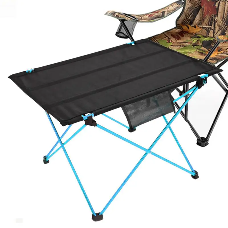 

Foldable Camping Table Portable Picnic Table Small Outdoor Folding Table Portable Camp Table Multifunctional For Party Hiking