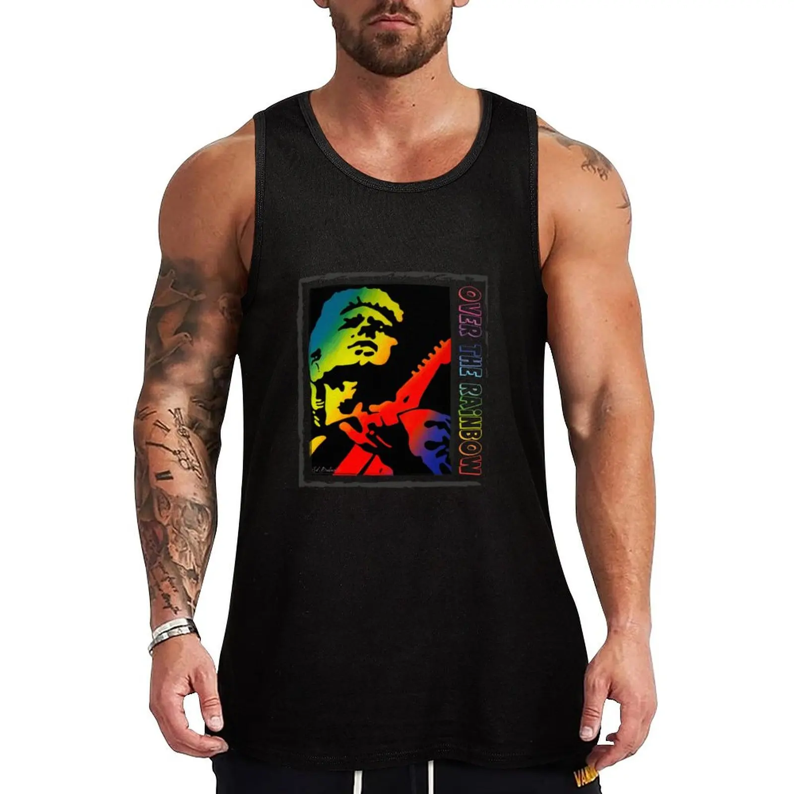 Over The Rainbow Billy Thorpe Tank Top gym clothes for man Top summer T-shirt male men clothings