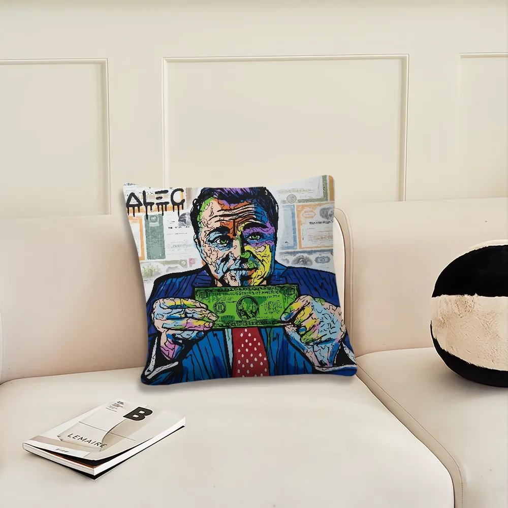 أليك احتكار B كيس وسادة أريكة المنزل غرفة المعيشة مكتب متجر غطاء الطباعة الراحة الديكور الشمال البساطة
