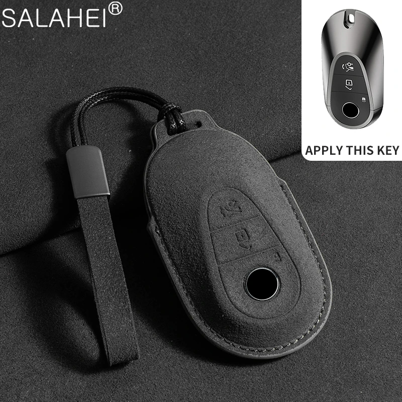 

Car Key Case Cover For Mercedes Benz A B C E S Class W204 W205 W212 W213 W176 GLC CLE CLA GLB GLC GLS AMG W177 W222 Keychain