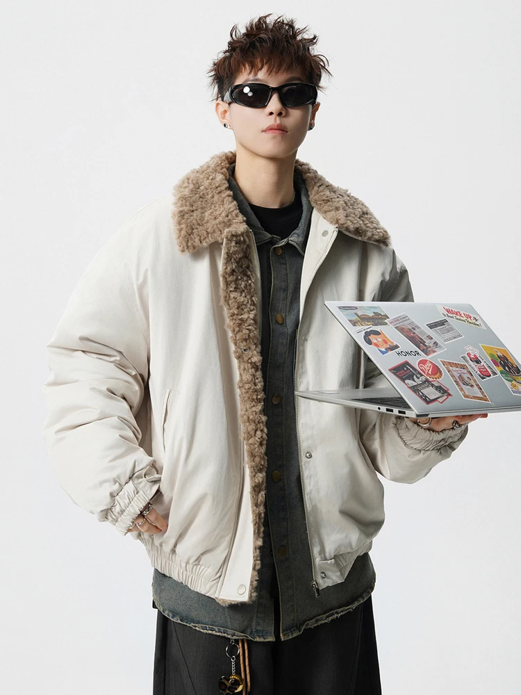 

Мужская зимняя куртка из состаренного хлопка в стиле ретро-американский фермерский дом, модная, стильная, удобная, теплая верхняя одежда