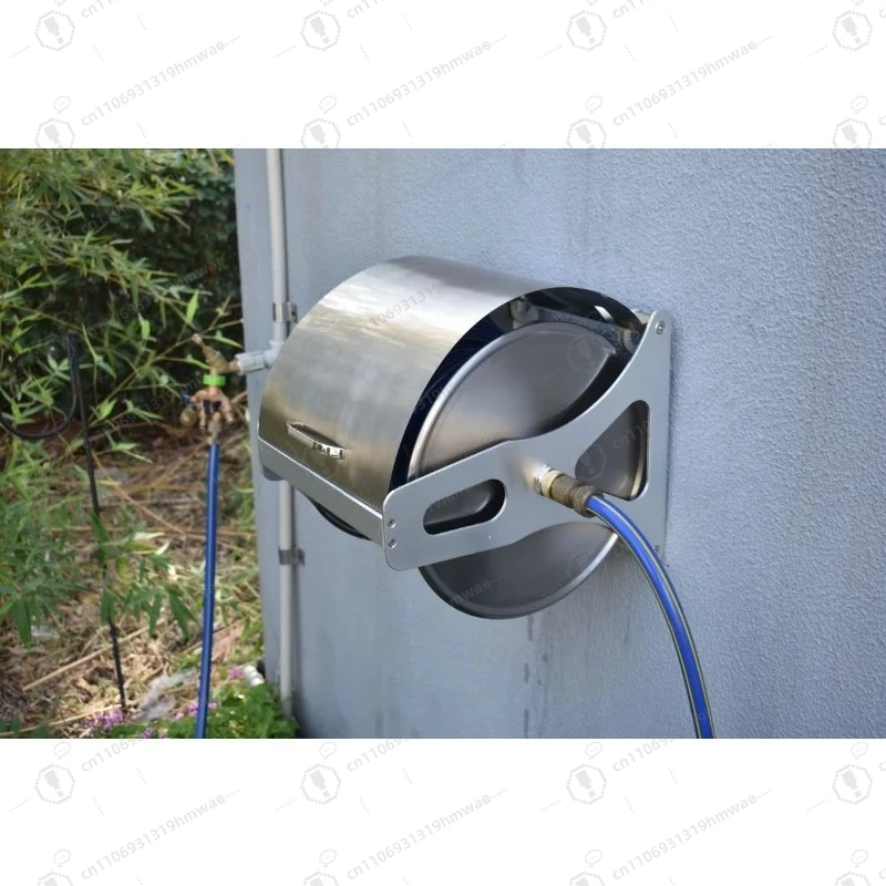 1PC Hot Sale Multifunctional Metal Garden Water Hose Reel for Irrigation Watering Car Wash