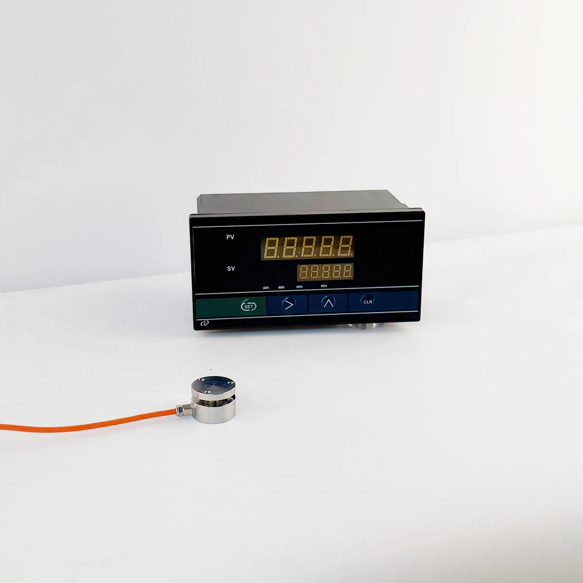 Mini Button Load Cell Kit with Dual LED Display Indicator 10kHz Response Frequency Weighing Control System AC90-260V