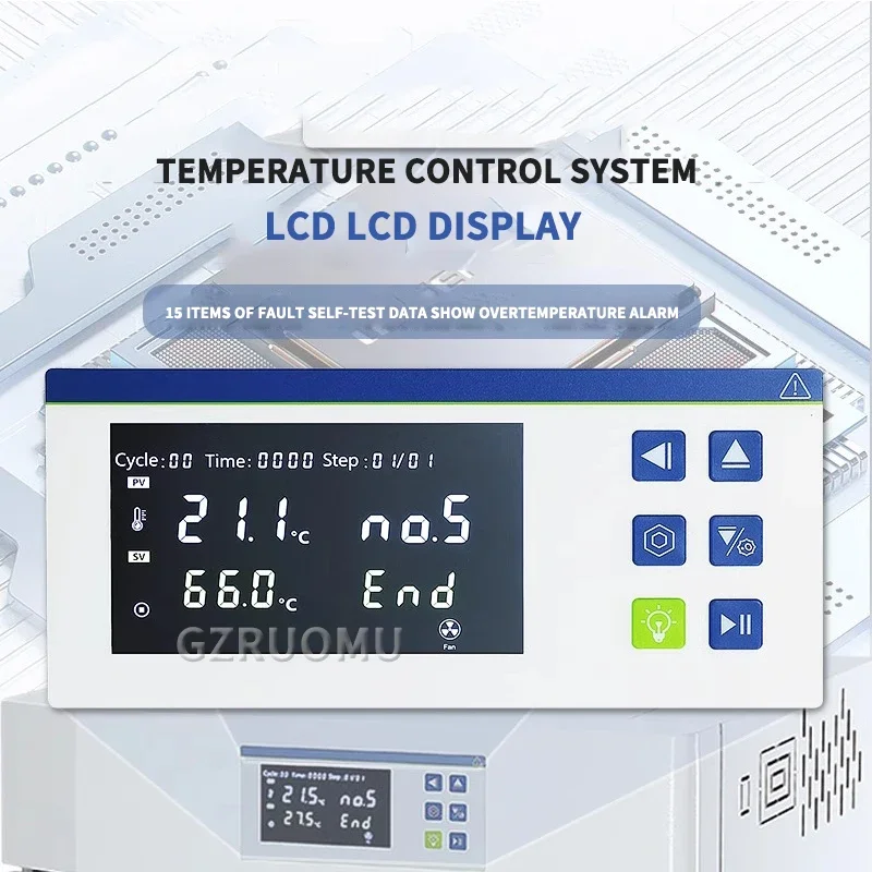 

70B Lab Electro-thermal Constant-temp Microbial Fermented Incubator Stainless Steel Liner Seed Germination Box 220V 500W Tools