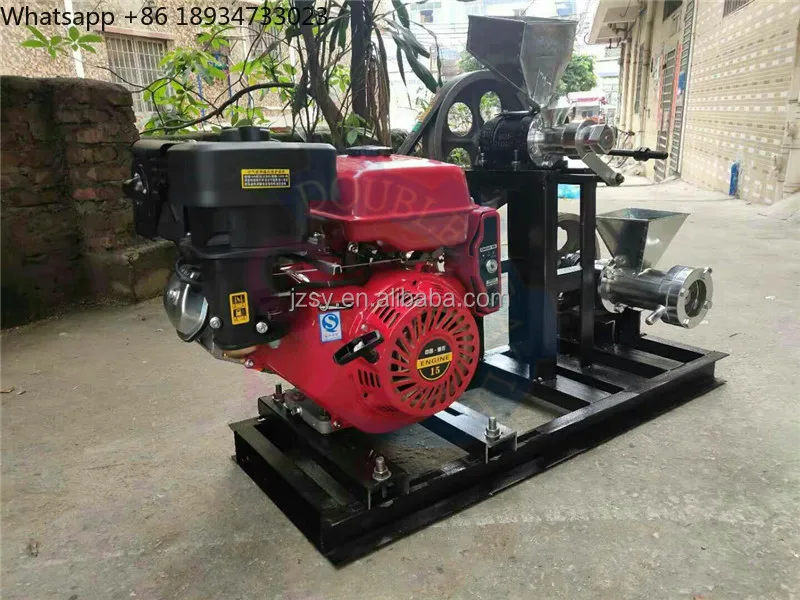 220V 380V Electric Wheat Puffed Corn Food Extrusion Grain Puffing Machine/ Engine Rice Flour Maize Puff Extruder