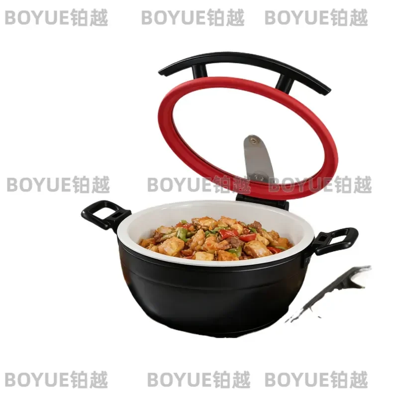 Stainless Steel Buffet Warmer Pot Thermal Insulation Food Heater for Hotel Kitchen Breakfast Service Chafing Dish Keep Warm