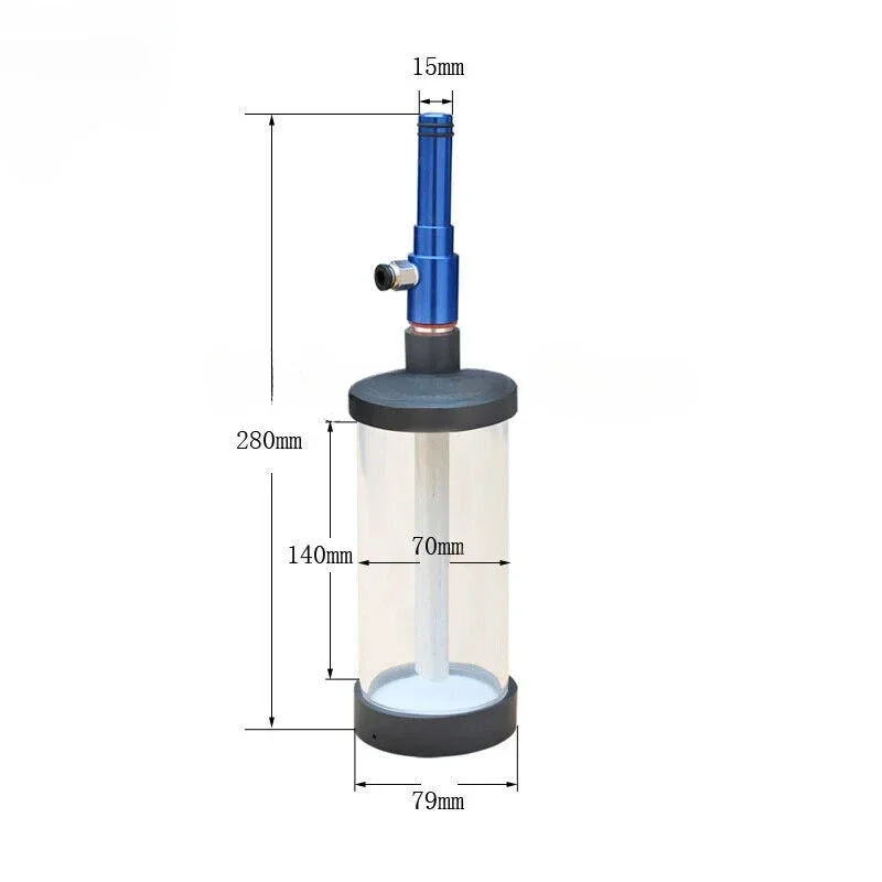 200ml 280ml Powder Coating Fluidizing Hopper for Test Powder Coating Machines