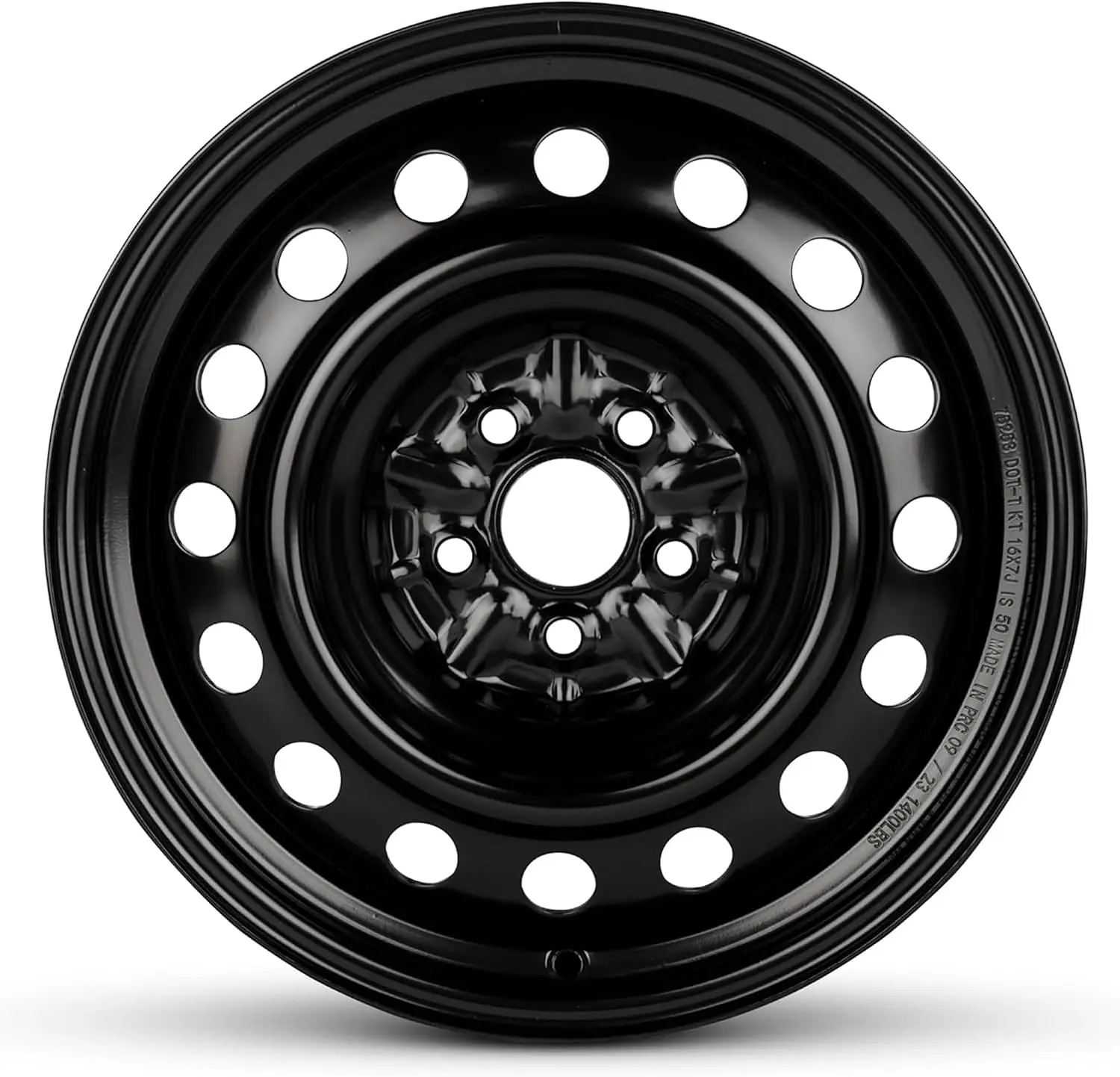 For 2009-2020 Toyota Corolla Rim 15 Inch Painted Black Car Rim - OE Direct Replacement - Road Ready Car Wheel