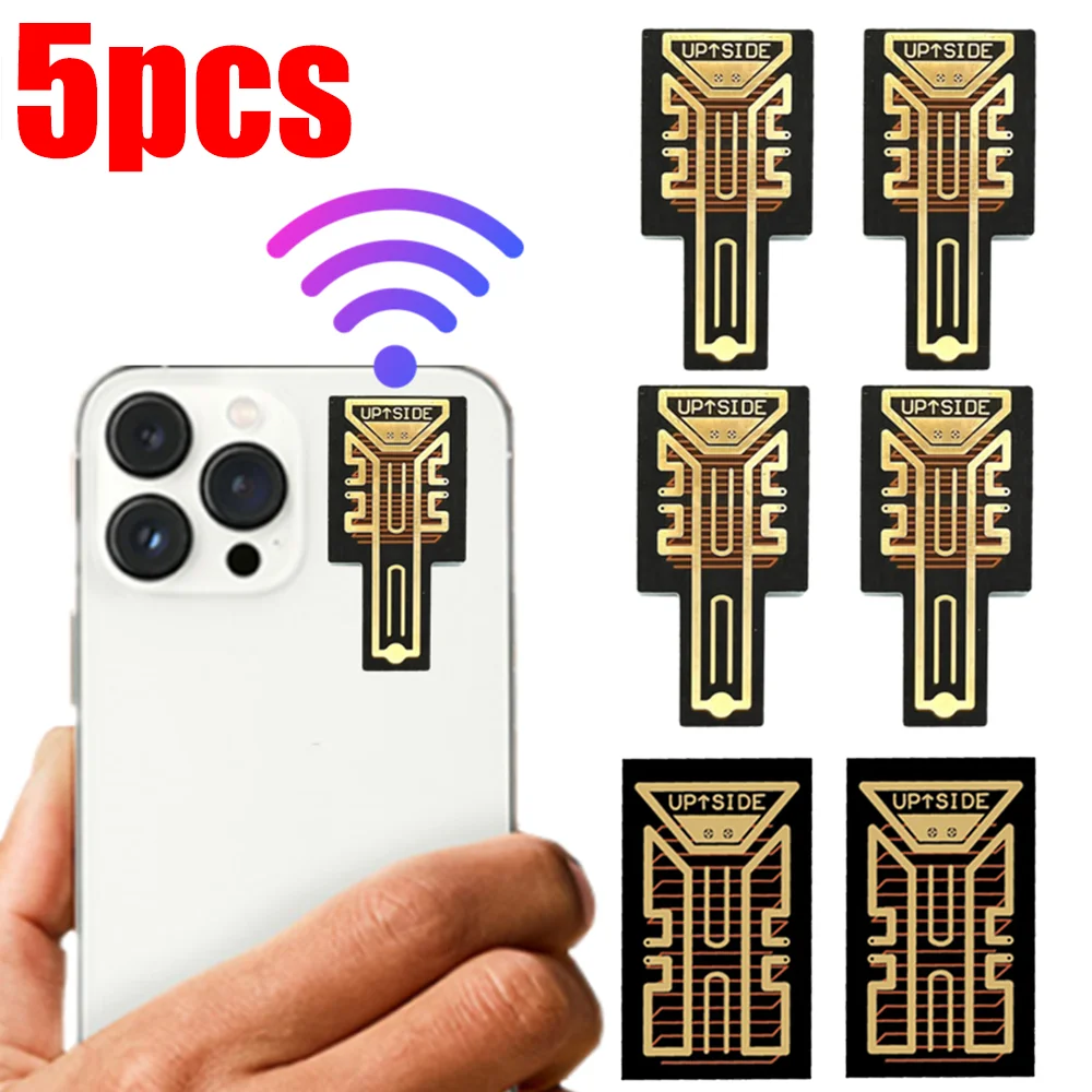 5-1pcs Signal Enhancement Stickers Universal 3G 4G 5G Phone for SP-11Pro SP-9Pro Mobile Phone Network Signal Enhancement Sticker